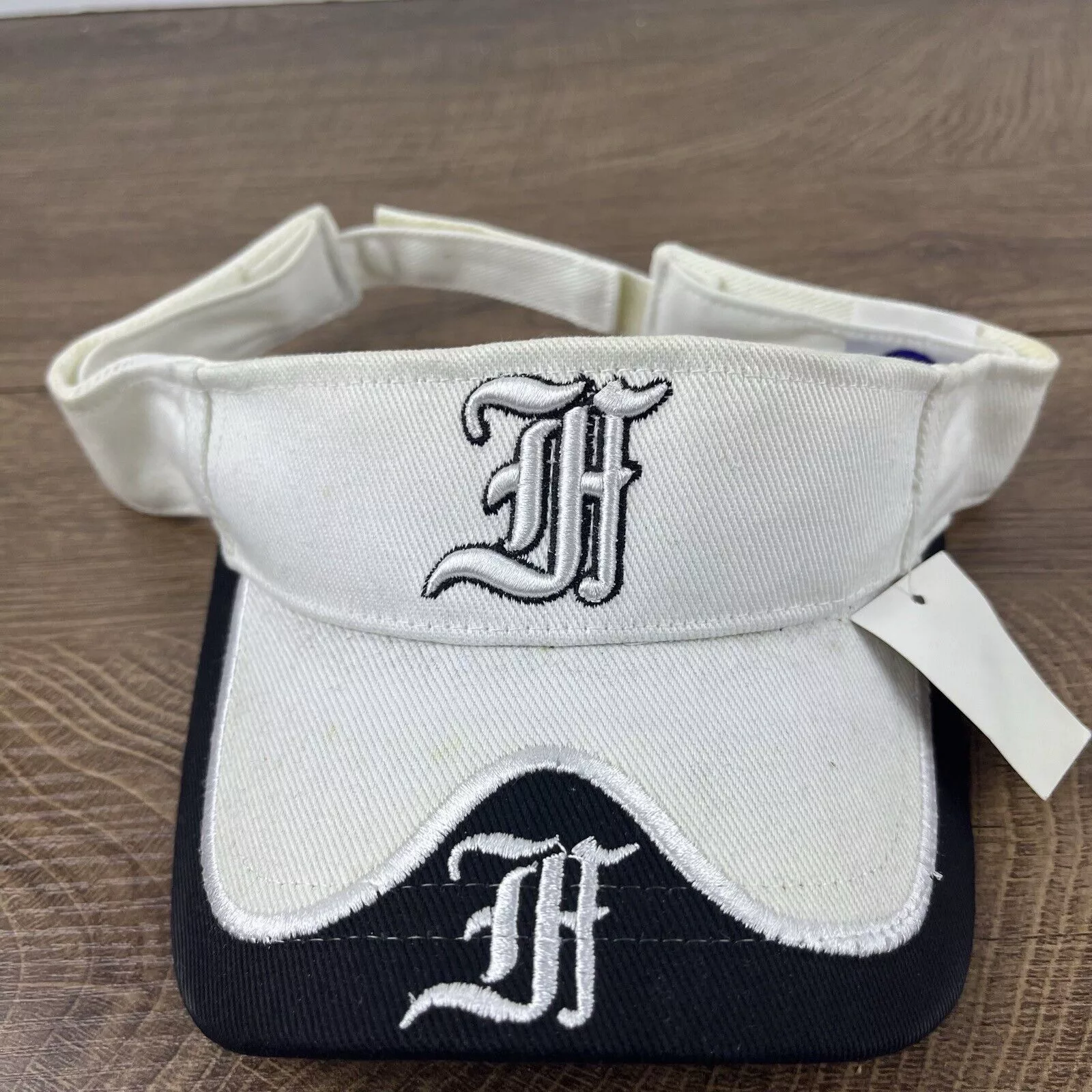 Other Hats Other Houston Visor Hat White Cap Houston Hat Adjustable Hat White