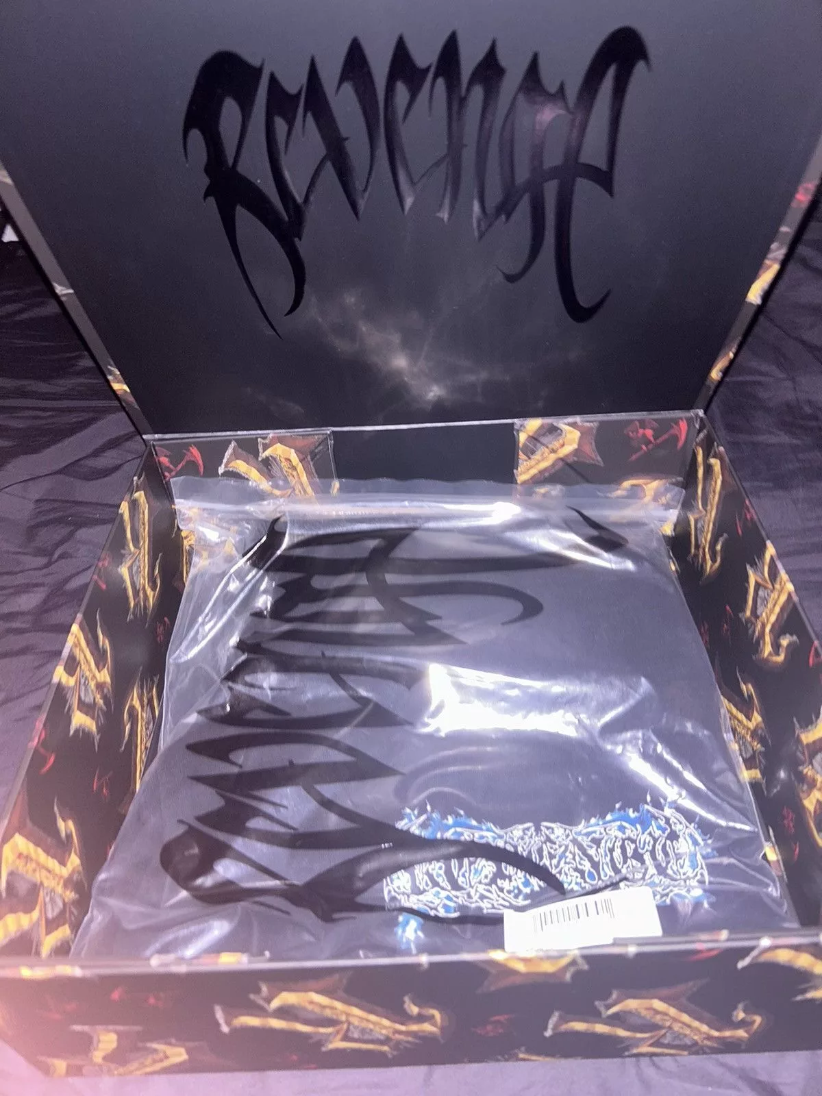 Revenge Shorts Revenge Ski Mask’s 11th dimension shorts Black/blue