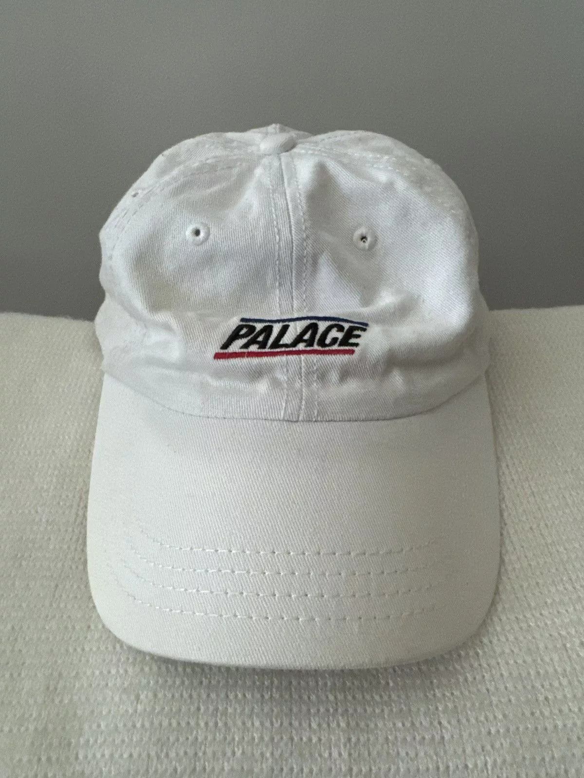 Palace Hats Palace SS22 6-Panel Logo Cap White