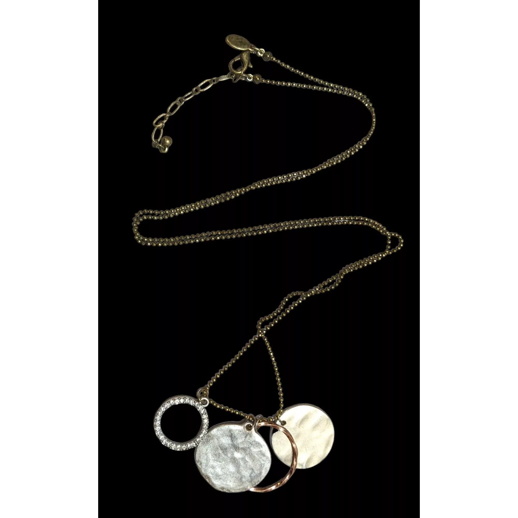 American Eagle Outfitters Necklaces American Eagle Outfitters Brutalist Charm Necklace Silver