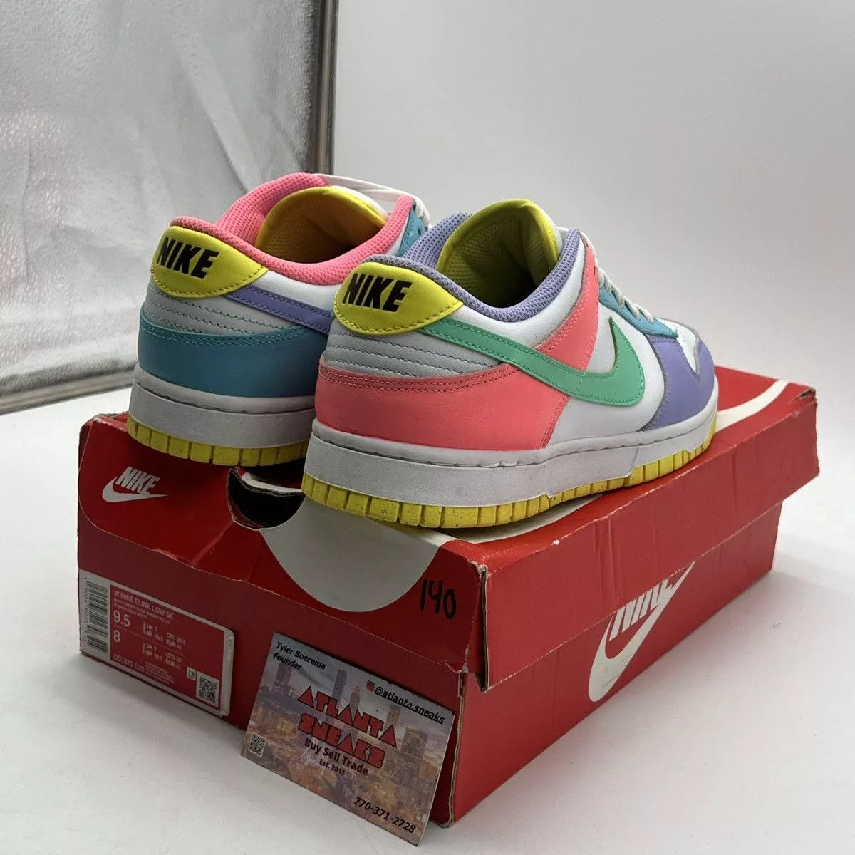 Nike Low Top Sneakers Wmns Nike dunk low candy White