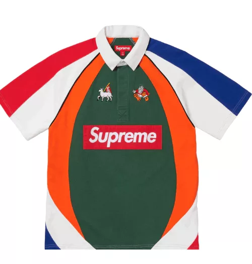 Supreme Polos Supreme S/S Rugby Multicolor Size Medium