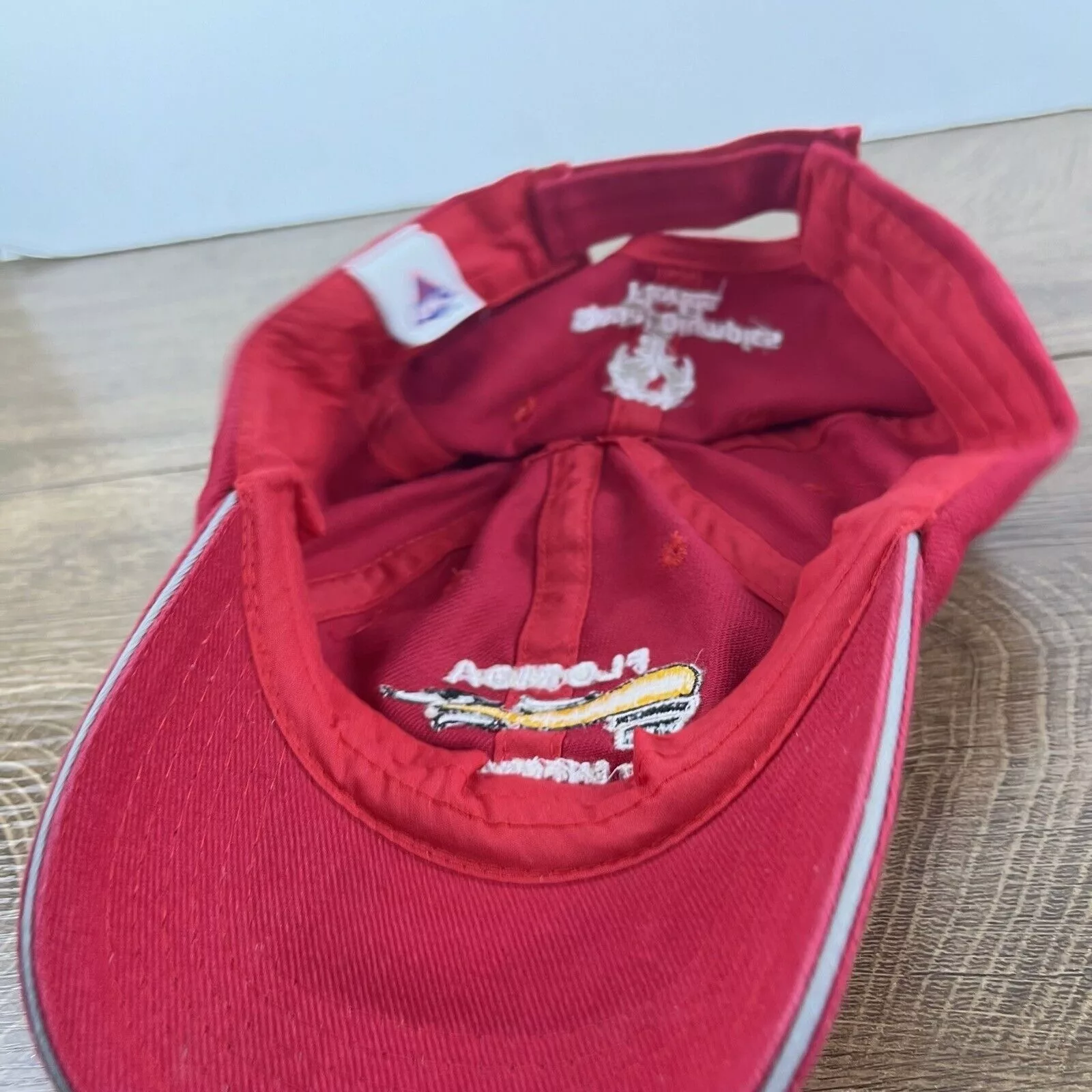 Other Hats Other Florida Law Enforcement Torch Run Hat Red Adjustable Hat Red