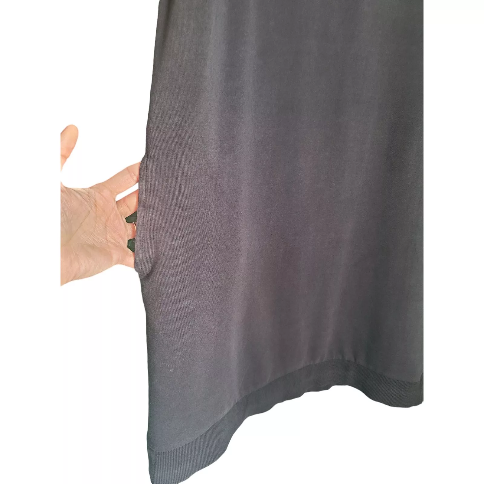 Marine Layer Midi Dresses Marine Layer Sweatshirt Dress Size Small Black