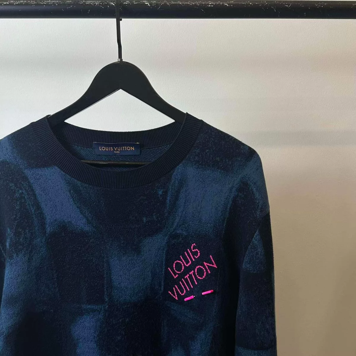 Louis Vuitton Sweaters Knitwear LOUIS VUITTON SWEATER Blue Luxury
