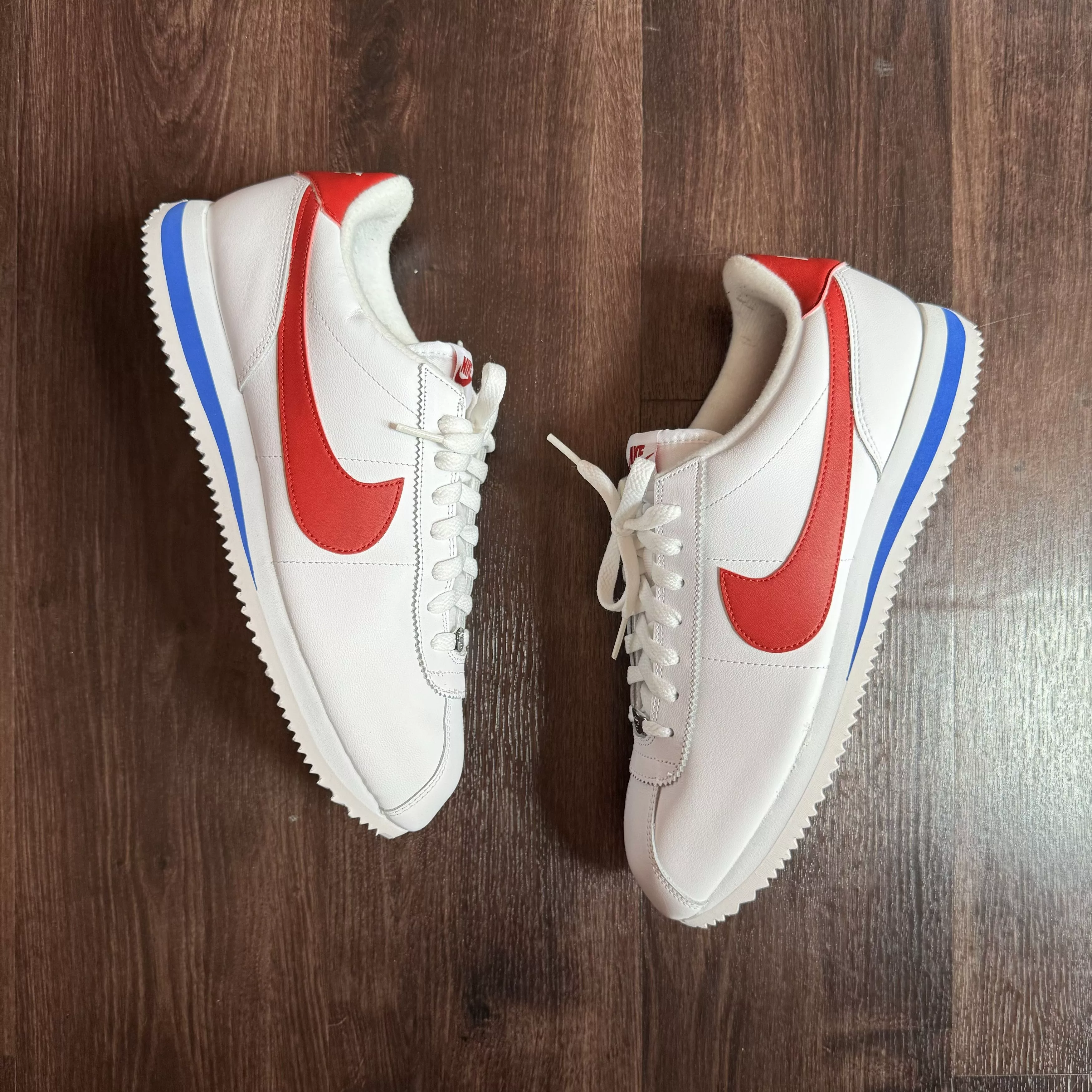 Nike Low Top Sneakers Nike Cortez Basic Leather "Forest Gump" 2017 Red