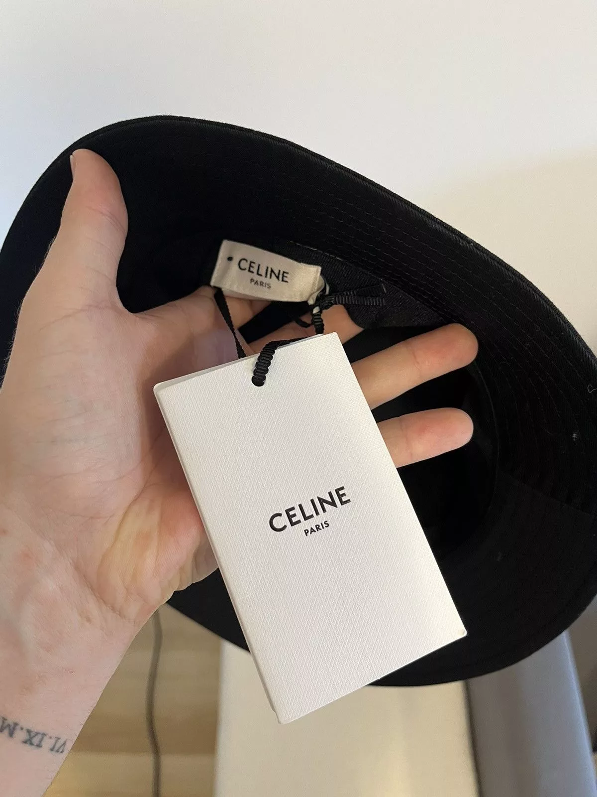 Celine Hats Celine bucket hat Black