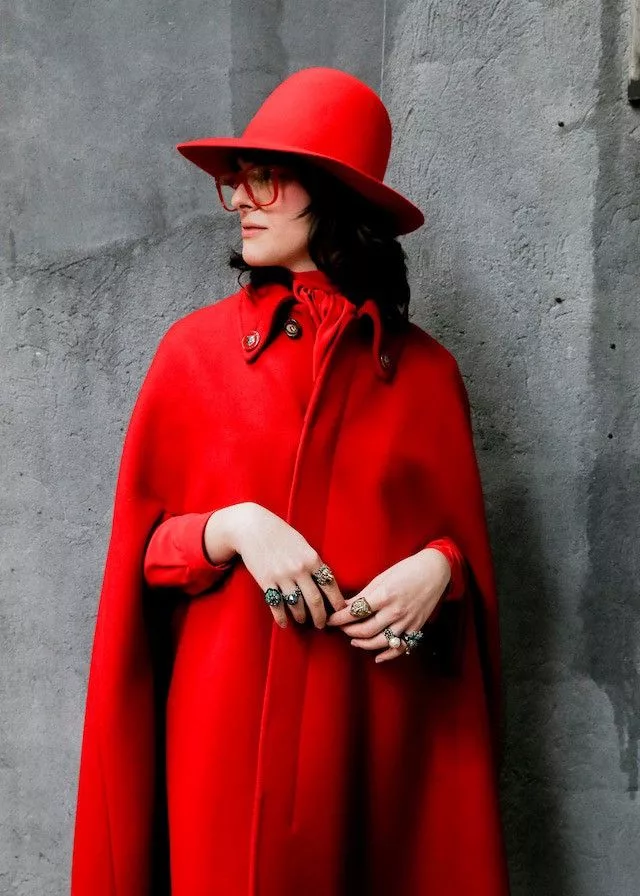 Gucci Hats Gucci runway wool hat Red