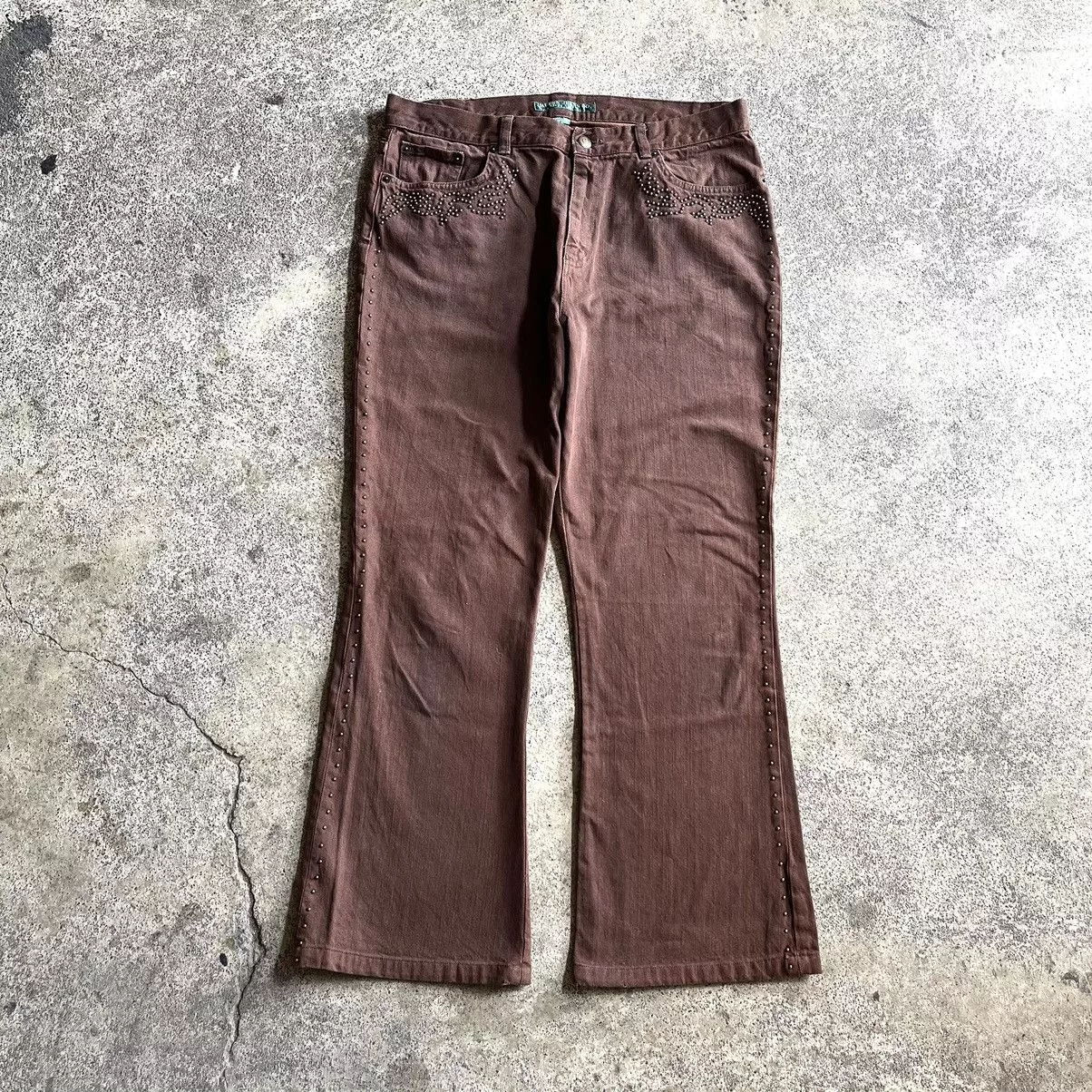 Ralph Lauren Denim Ralph Lauren × Vintage Vintage Ralph Lauren Flared Jeans Ifsix Brown