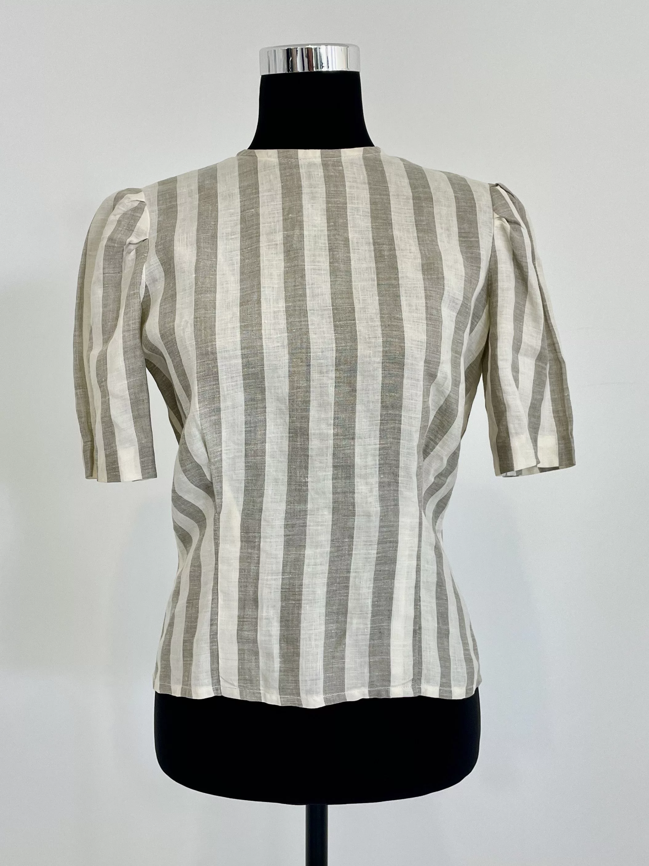 Marc Jacobs Blouses Marc Jacobs × Perry Ellis × Vintage Runway Spring Summer 1981 Perry Ellis blouse Gray