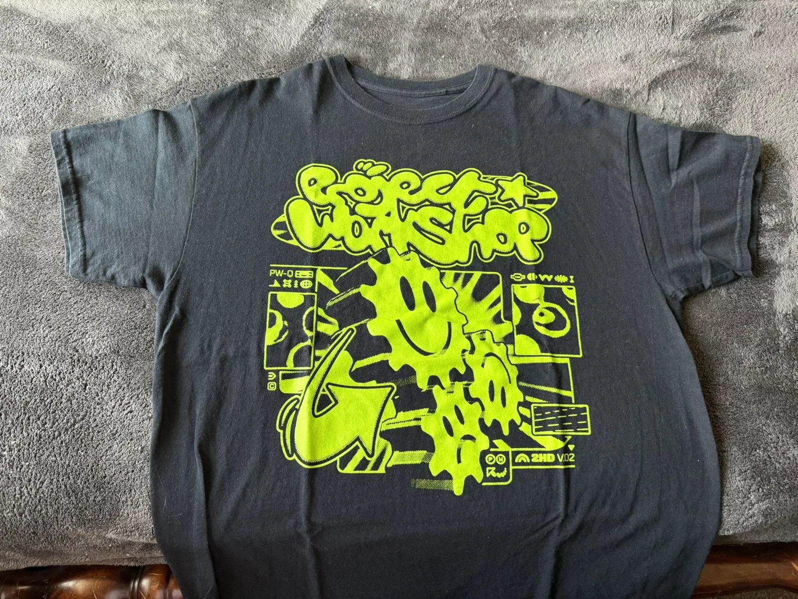 Half Evil Short Sleeve T Shirts Half Evil Project Workshop Tee Black
