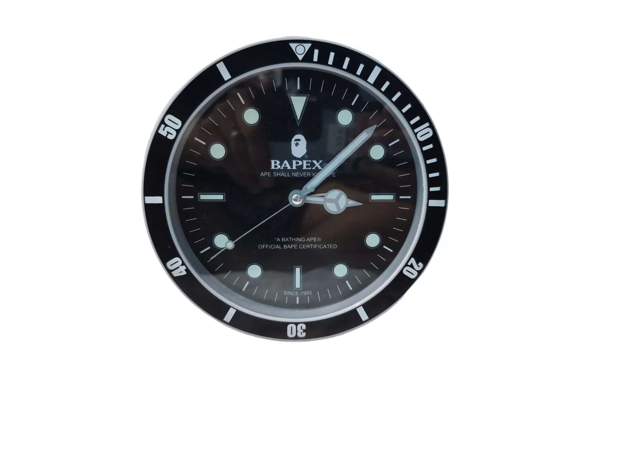 Bape Miscellaneous Bape DESK CLOCK Black