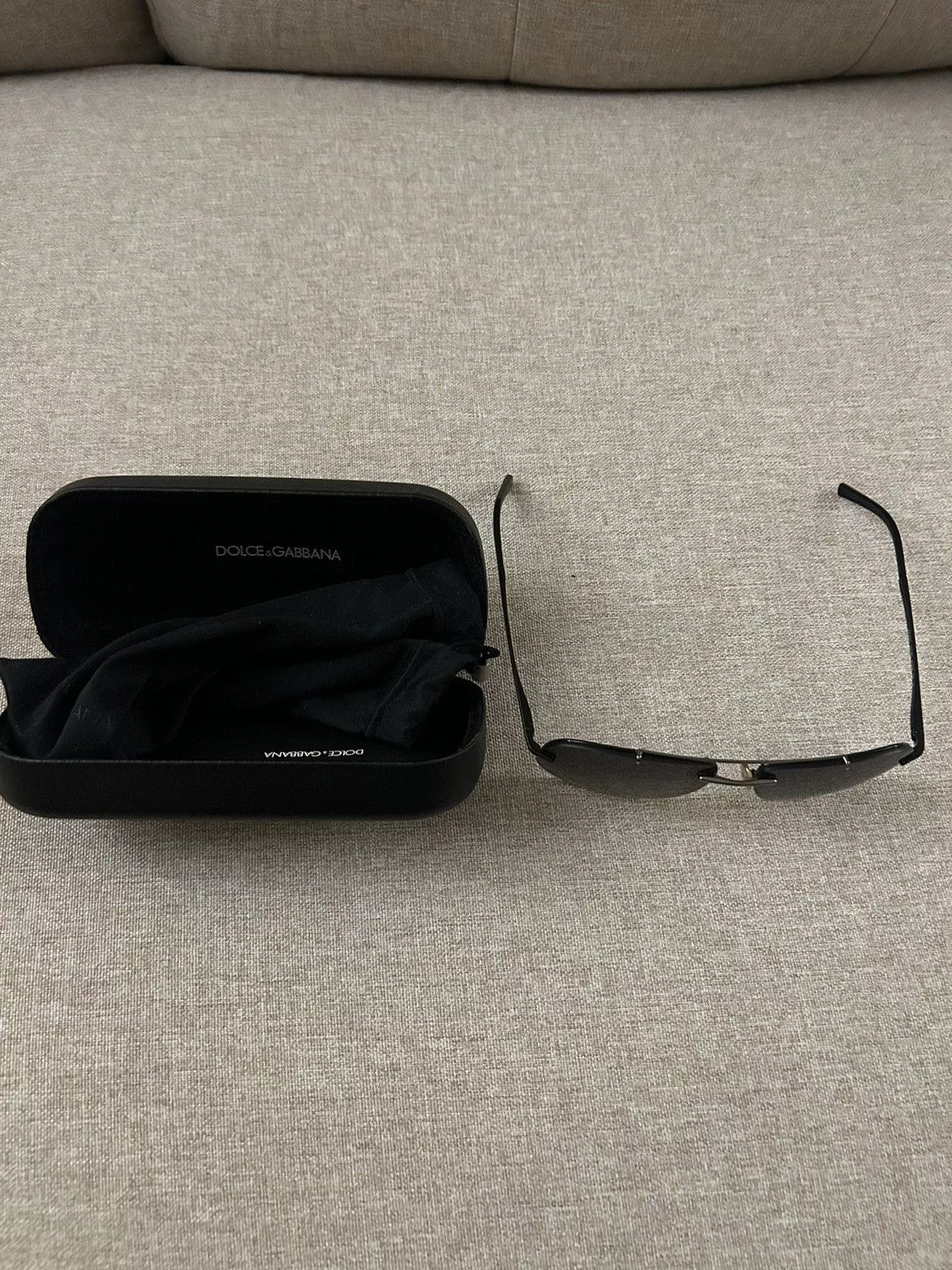 DOLCE & GABBANA SUNGLASSES Black