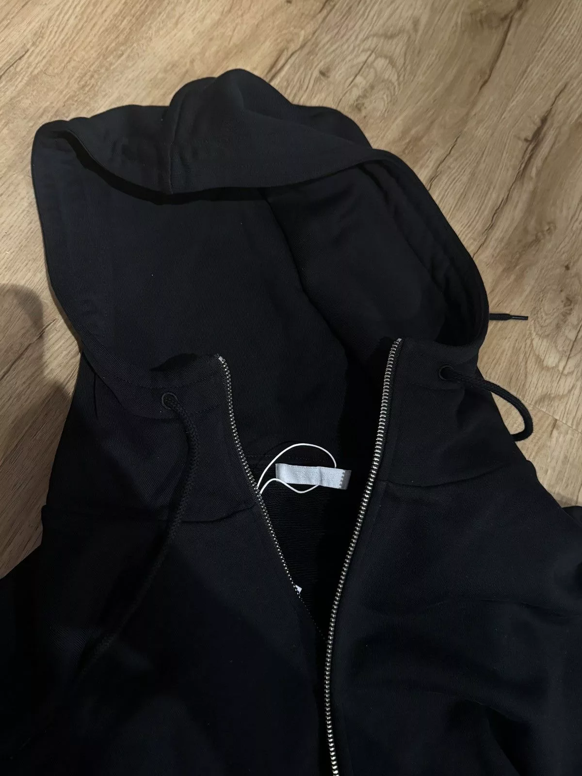 Helmut Lang Light Jackets Black zip hoodie helmut lang