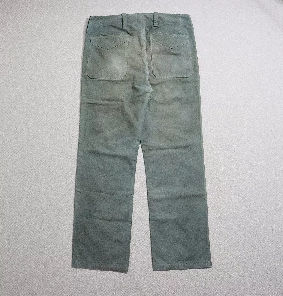 Visvim Denim Visvim 21ss Gifford Pants Dmgd Green
