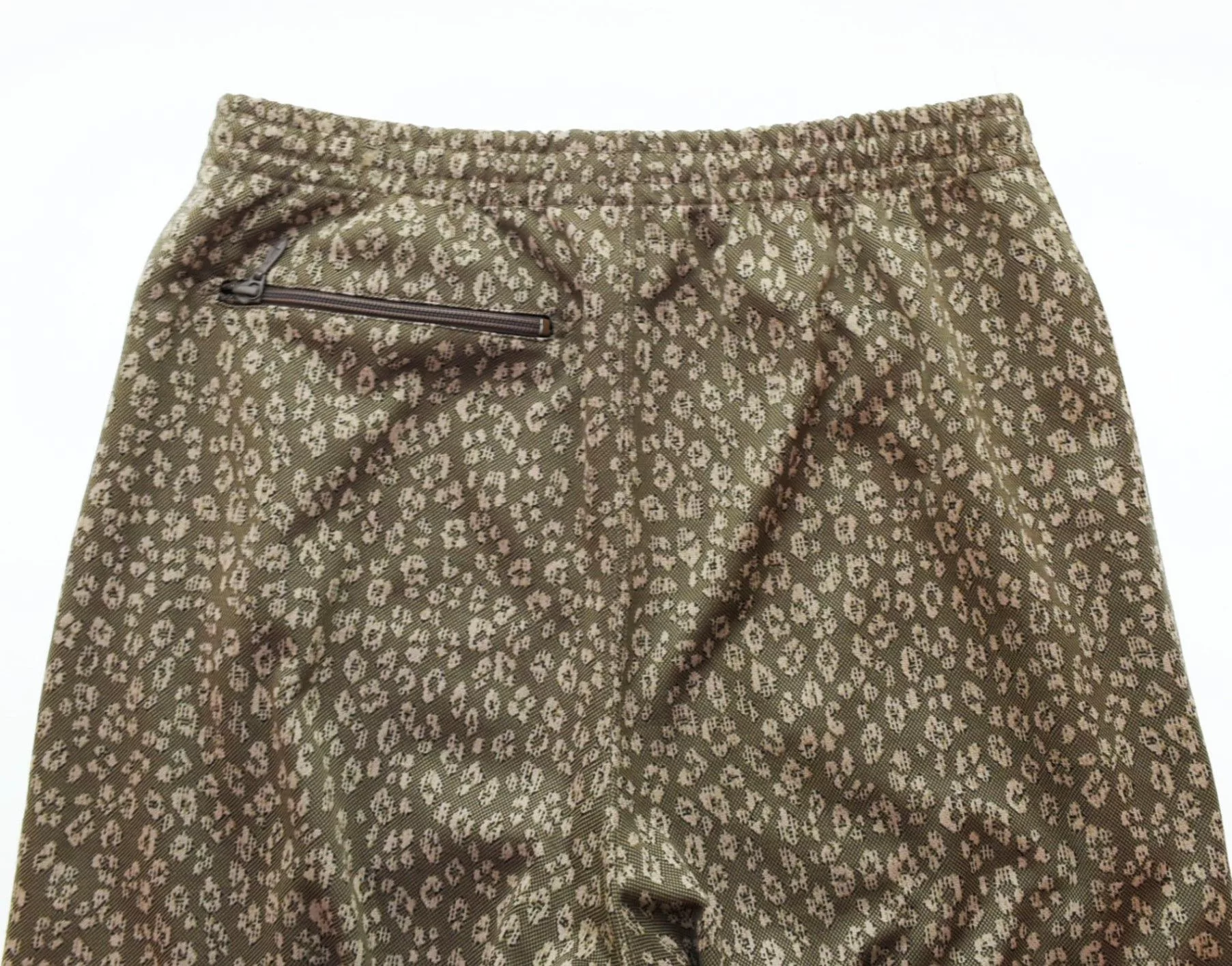 Needles Sweatpants Joggers Needles Sweat Pants Total pattern Polyester Brown