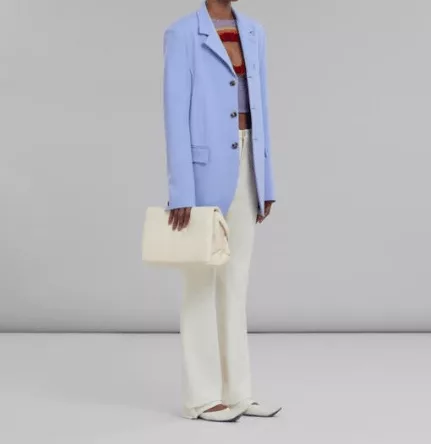 Marni Jackets Marni o1srvl11e0624 Wool Jacket in Blue