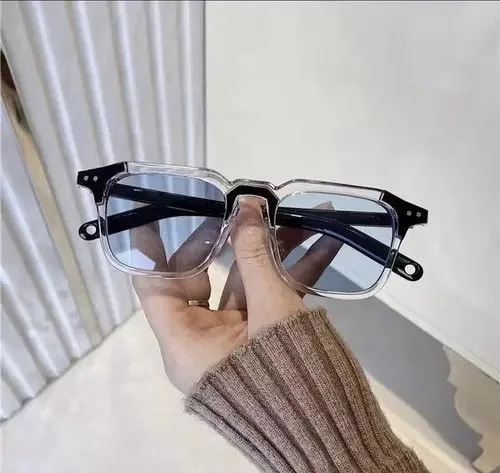 Electric Visual Sunglasses Electric Visual × Vintage Vintage sunglasses with transparent frame White Streetwear