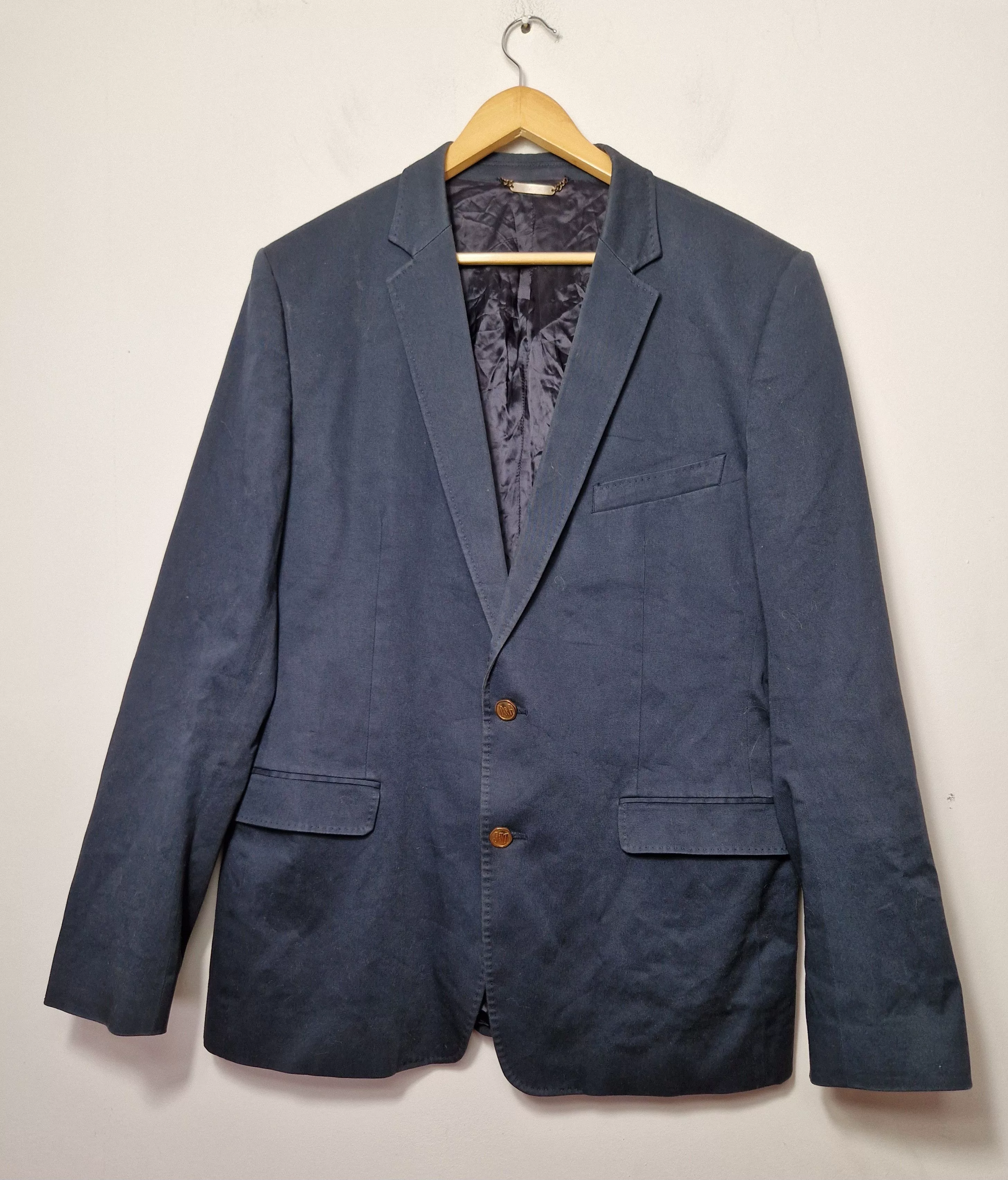 Dolce & Gabbana Light Jackets Dolce & Gabbana slim blazer Blue
