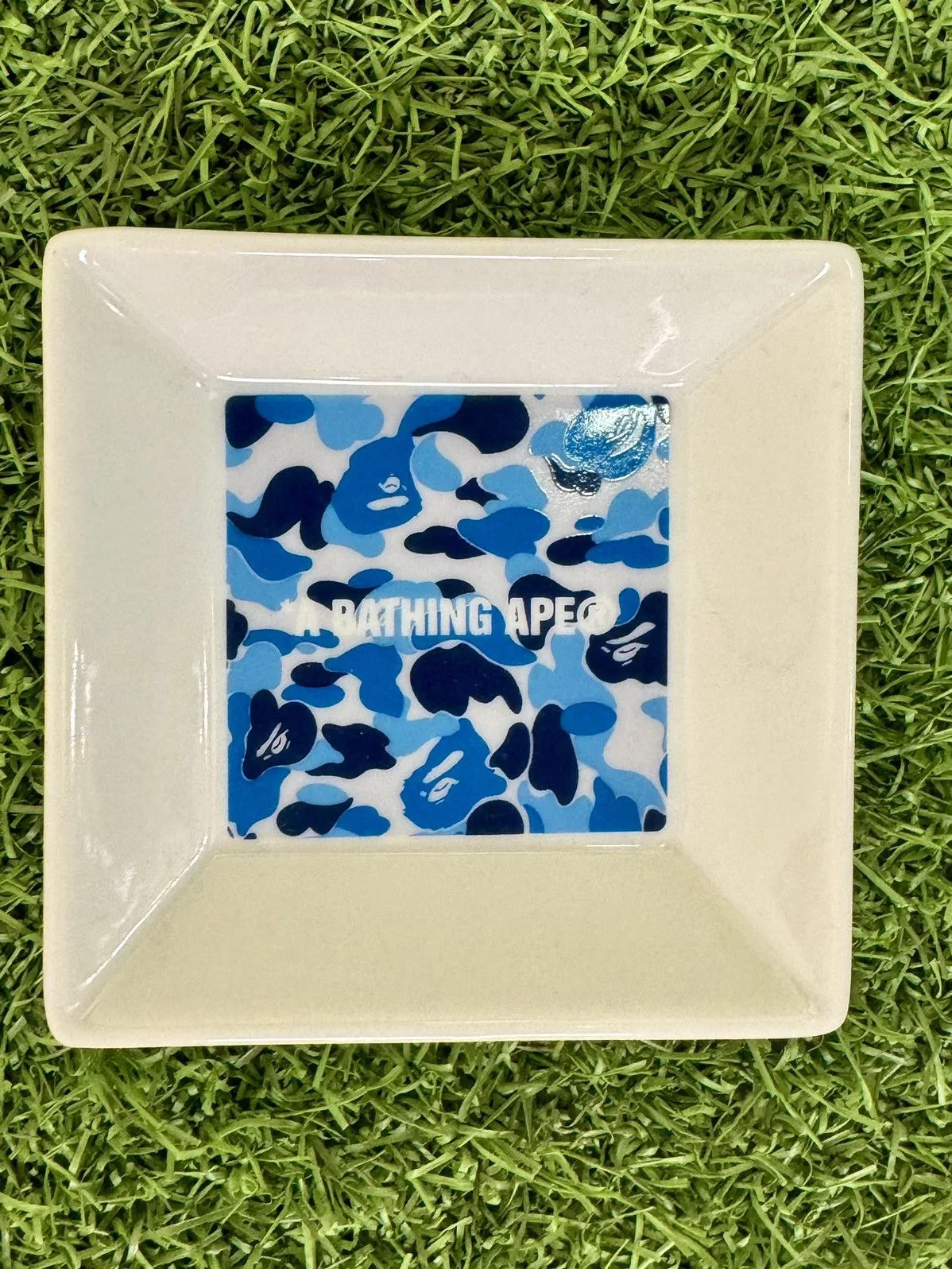 Bape Miscellaneous Bape By A Bathing Ape Small Ashtray Blue