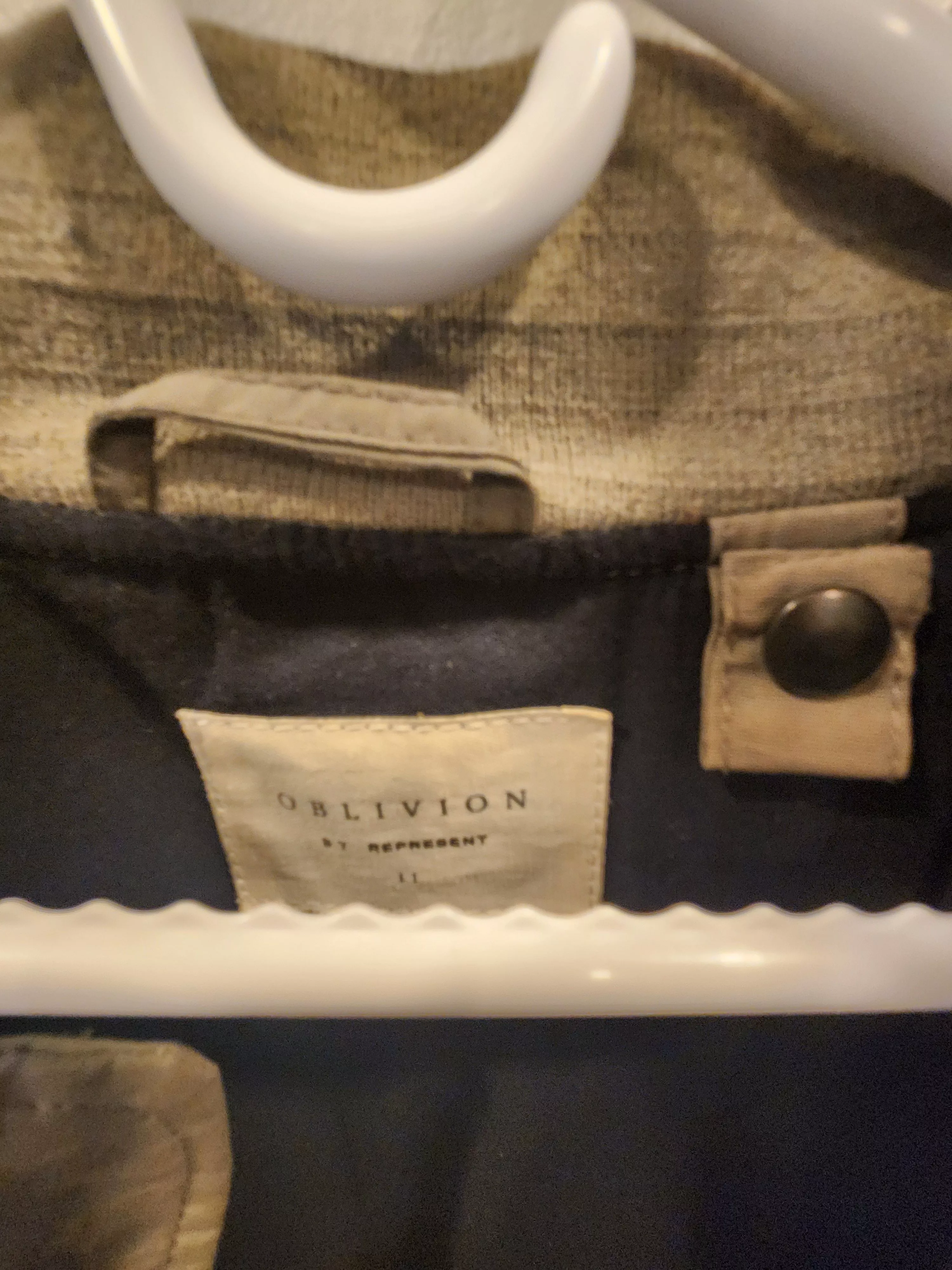 Represent Clo. Light Jackets Represent Clo. Oblivion Bomber Jacket (Olive) Green