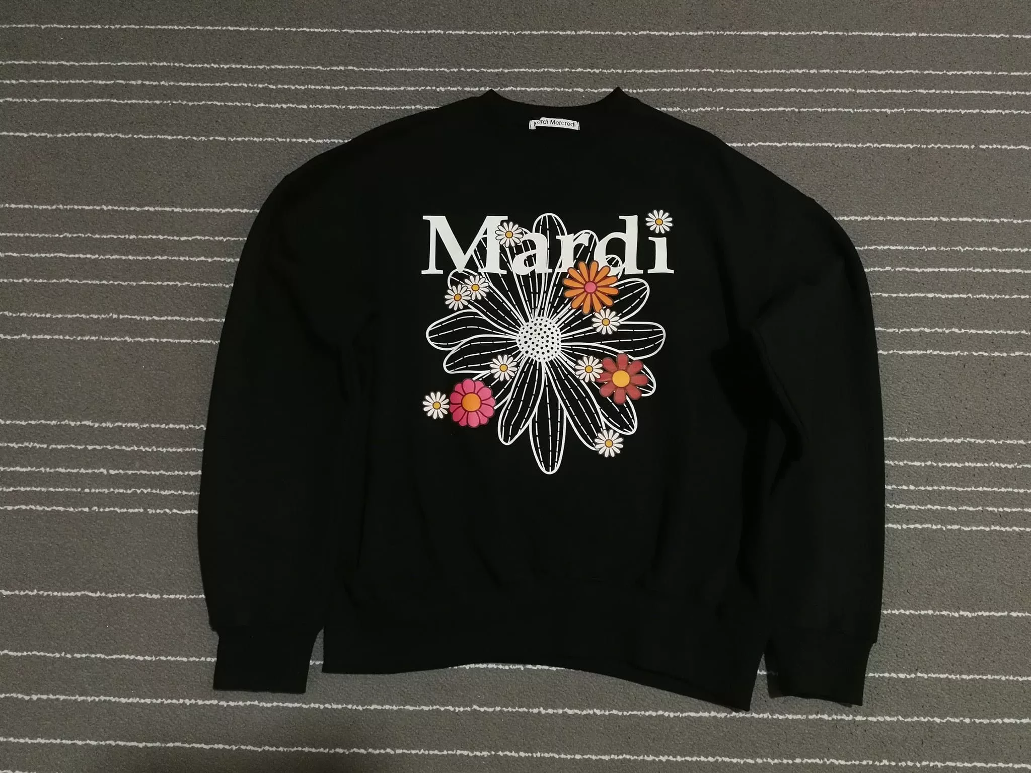 Designer Sweatshirts Designer Mardi Mercredi sweatshirt black L