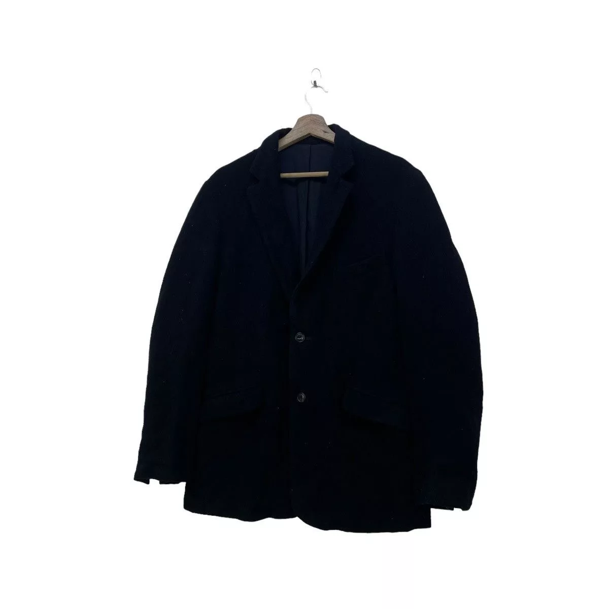 Attachment Light Jackets 🔥Kazuyuki Kumagai Attachment Eye Button Black Jacket