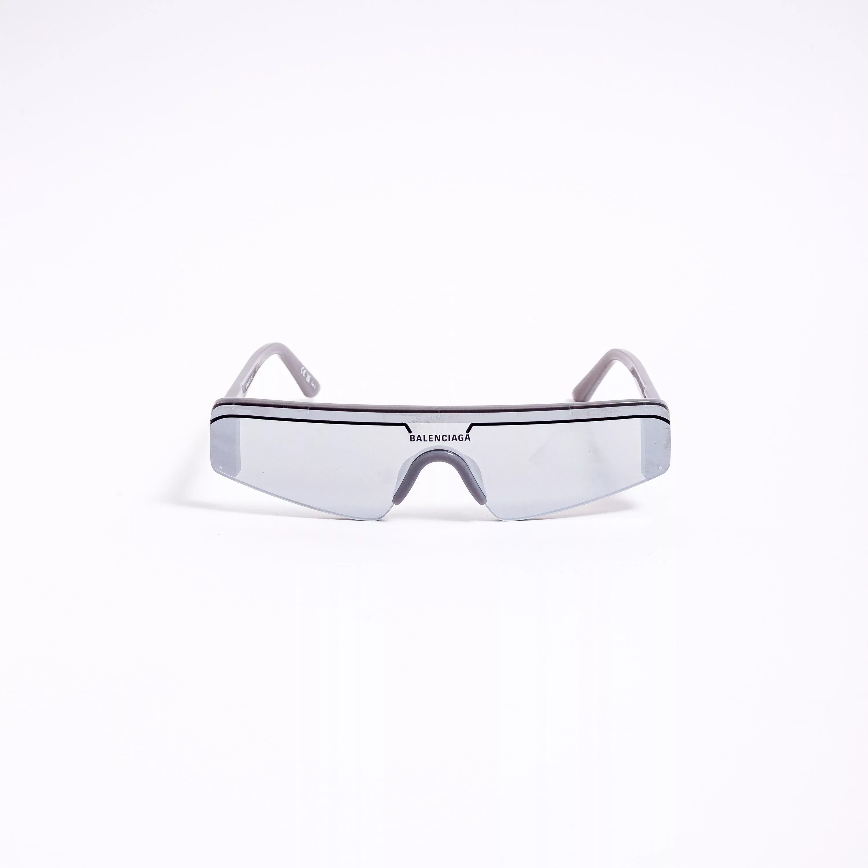 Balenciaga Sunglasses BALENCIAGA BB0003S 011 GRAY SILVER