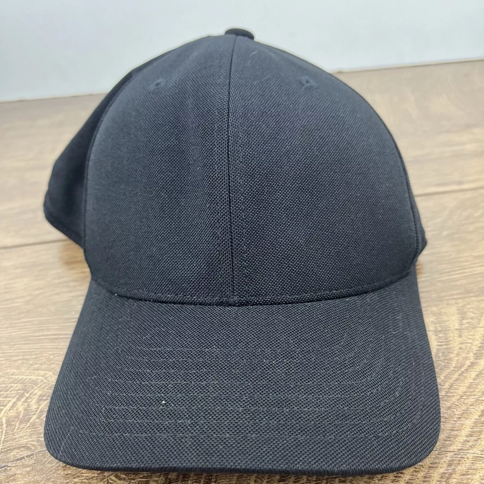 Other Hats Other Plain Black Baseball Hat Black Cap Hat Adjustable Adult Fit
