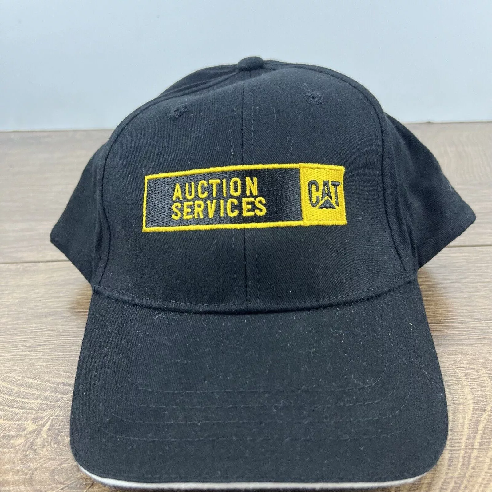 Other Hats Other CAT Auction Services Hat Black Cap CAT Hat Adjustable Hat Bl