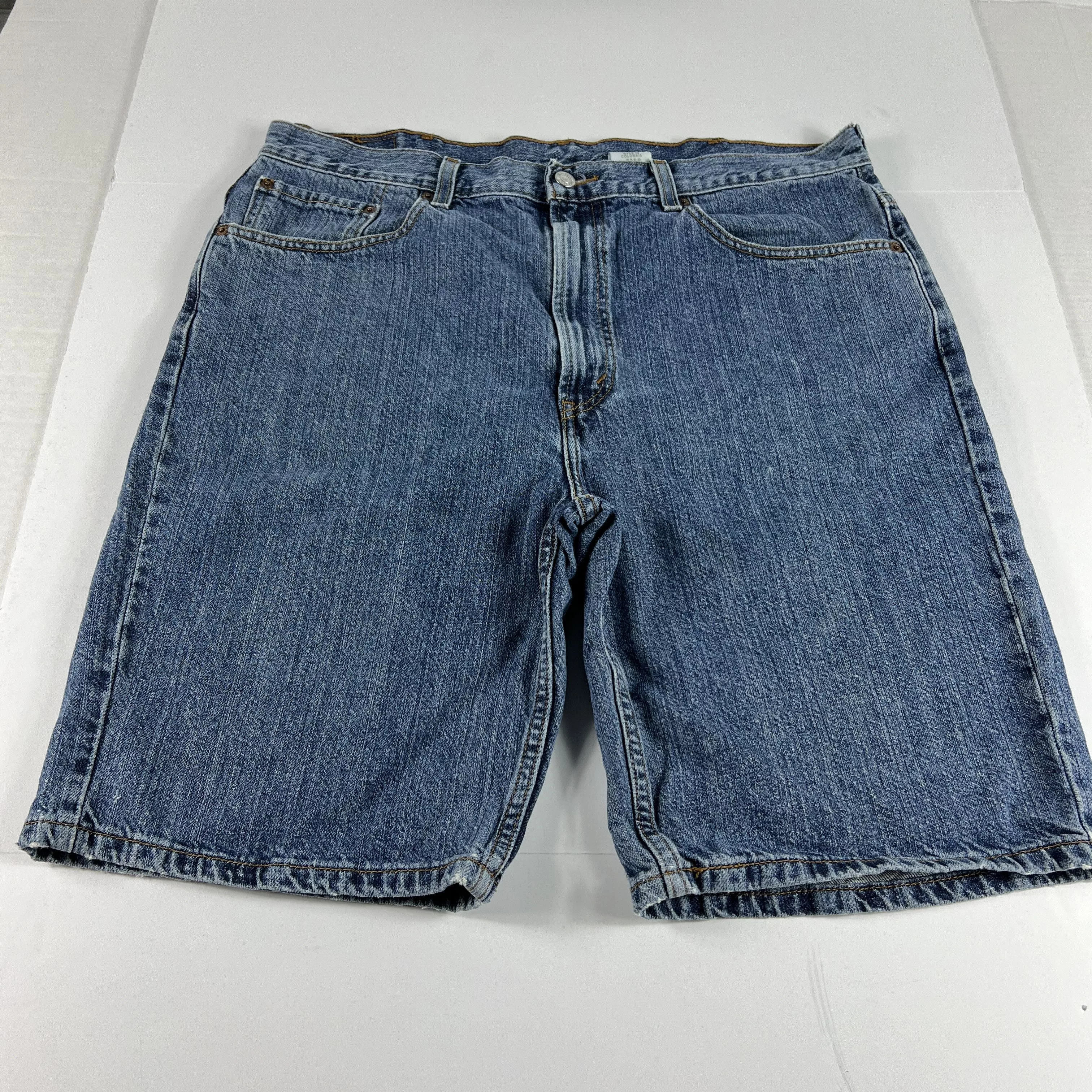 Levi's Shorts Levi's × Vintage VTG Levi's Jean Shorts 505 Cut Off Distressed Denim Jorts Blue