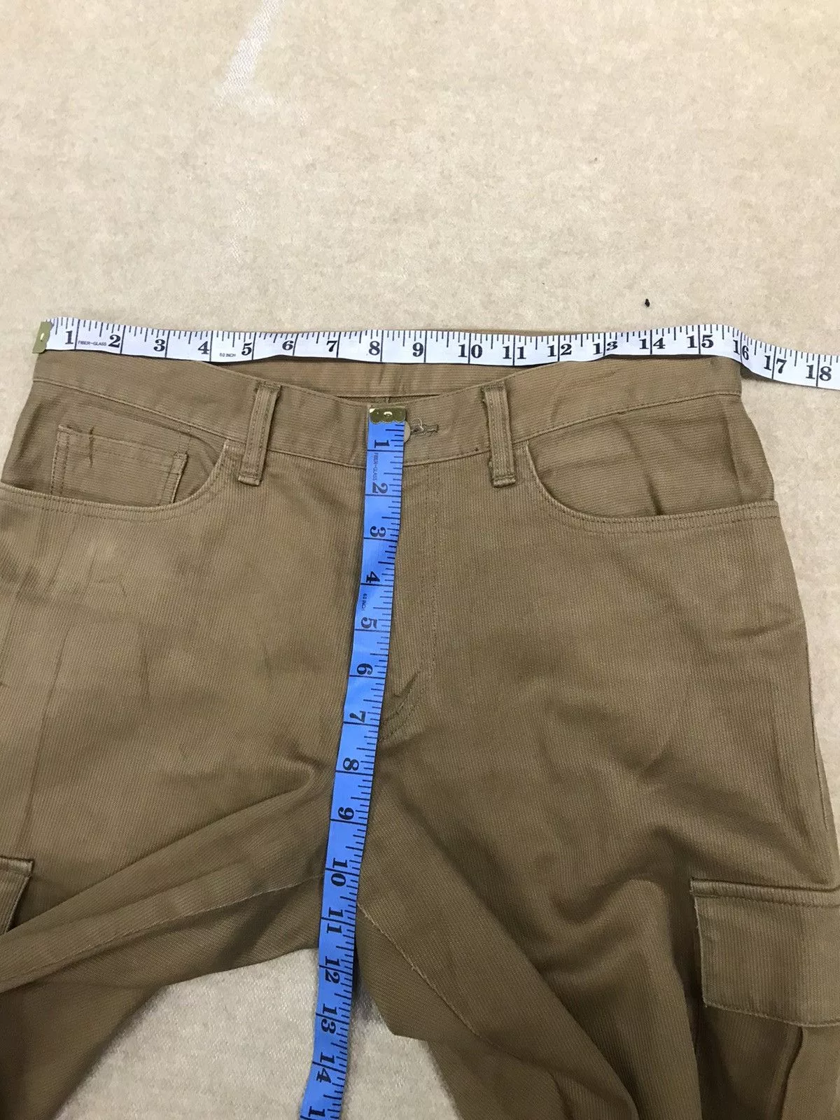 Boycott Pants Boycott × Japanese Brand BOYCOTT Cargo Trouser Pant Size 32x33 Brown