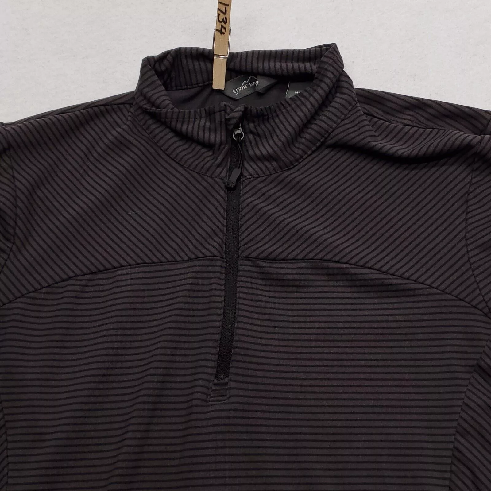 Eddie Bauer Jackets Eddie Bauer 1/4 Zip Up Pullover Jacket Womens Size M Gray