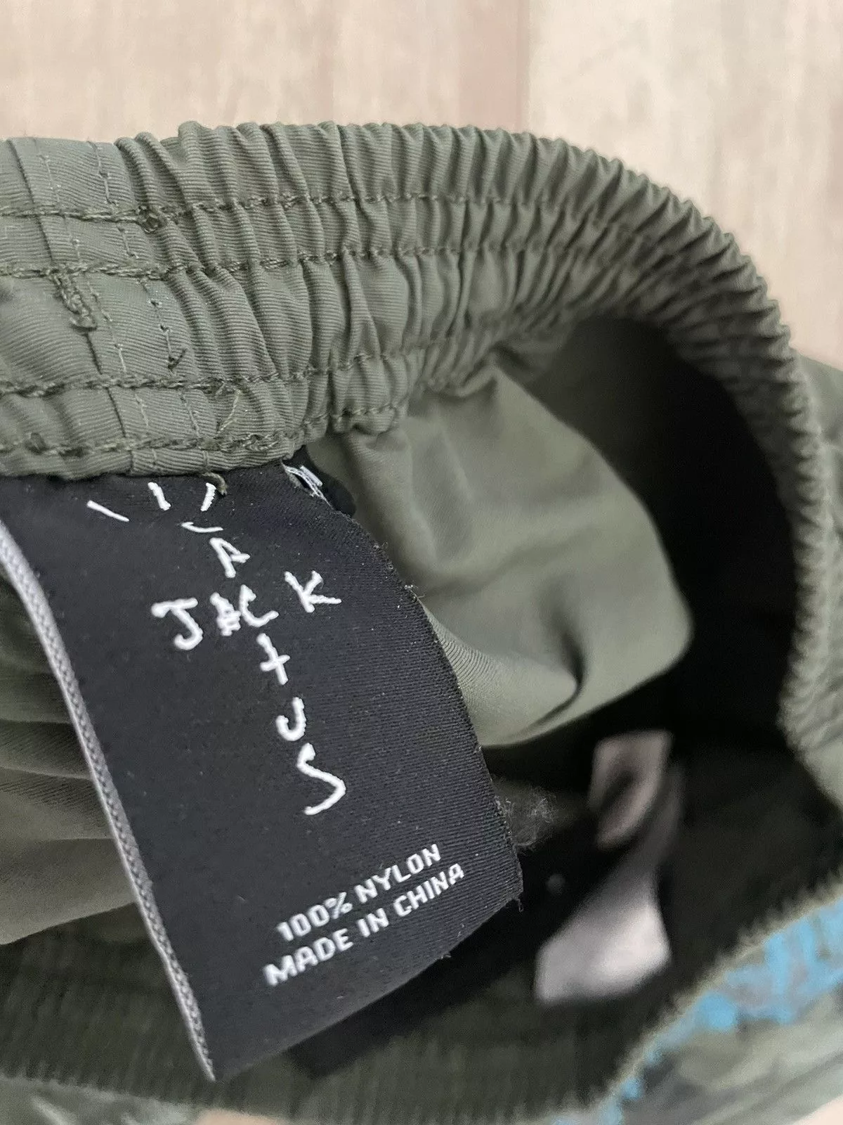 Travis Scott Shorts Travis Scott cactus for fragment imagination short Green