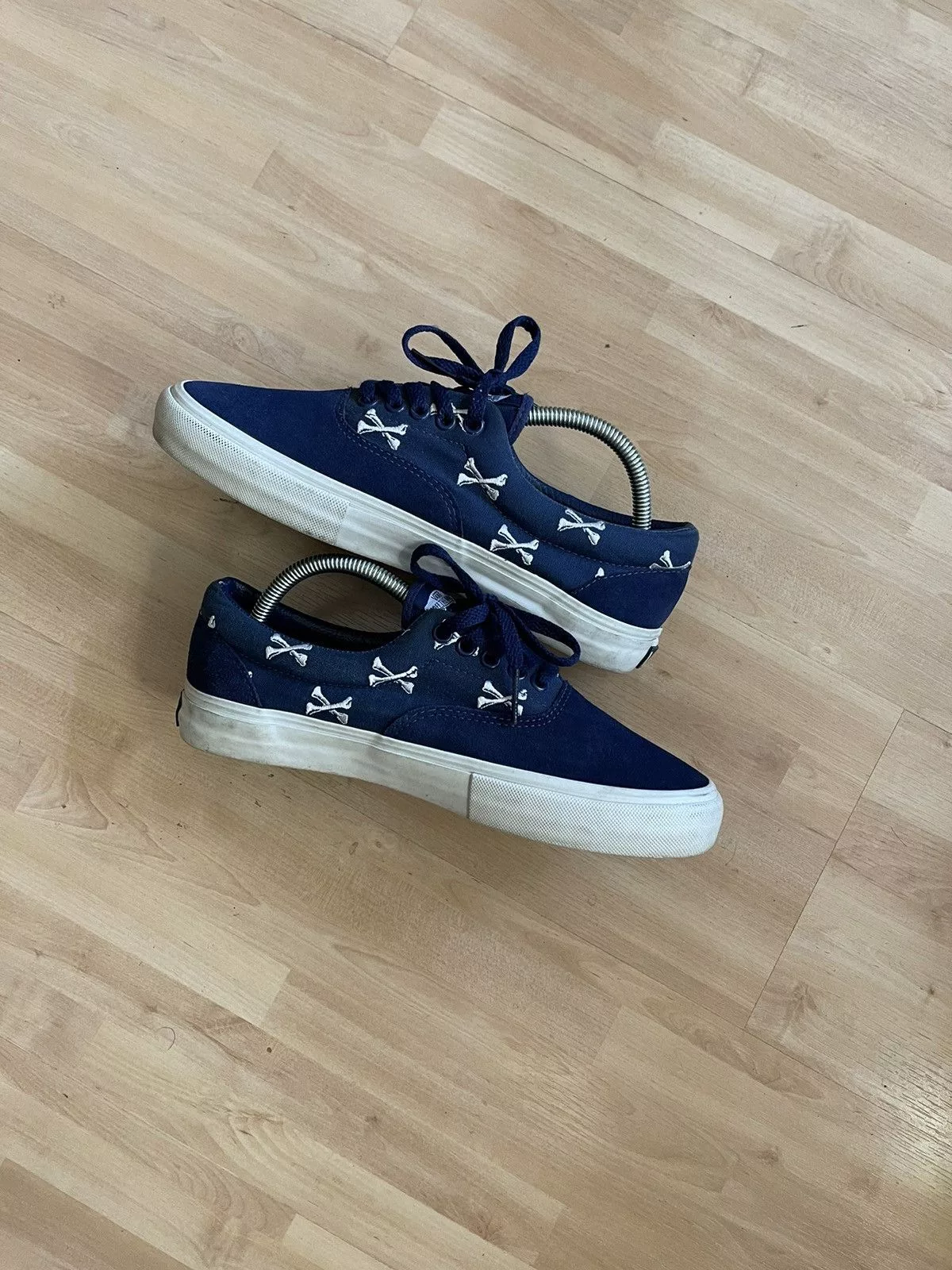 Vans Low Top Sneakers Vans × Wtaps Vans x Wtap Crossbones Blue