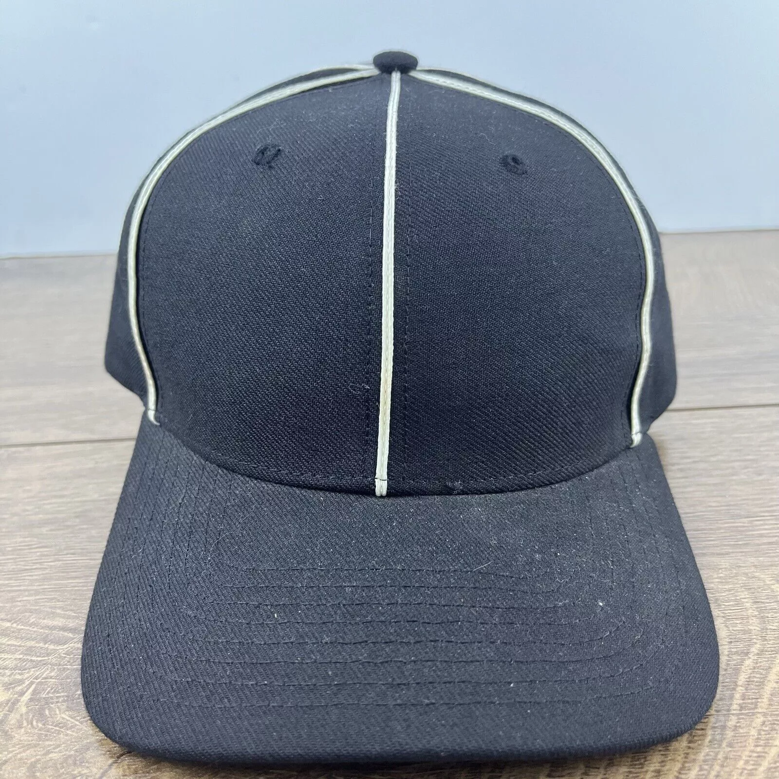 Richardson Hats Richardson Black Hat Referee Official Adjustable Hat Black A