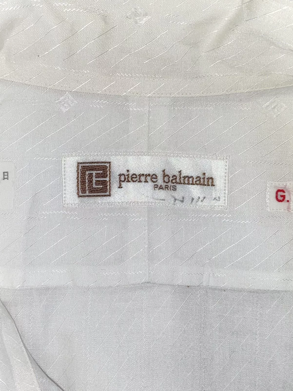 Pierre Balmain Shirts Button Ups PIERRE BALMAIN White Shirt