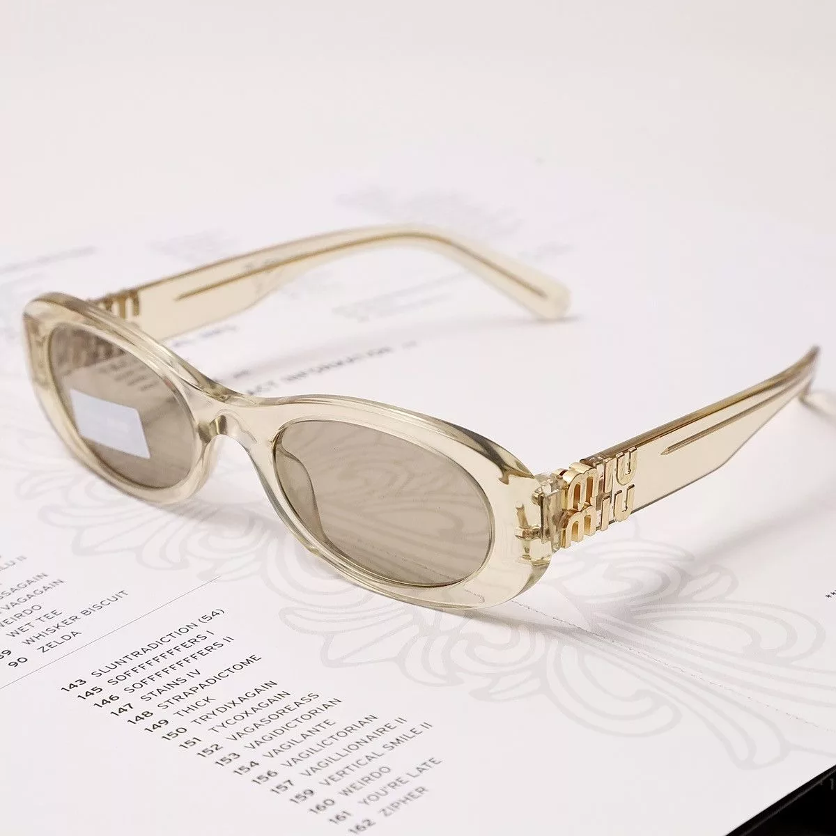 Miu Miu Sunglasses MIU MIU 0MU 06ZS SUNGLASSES Multi