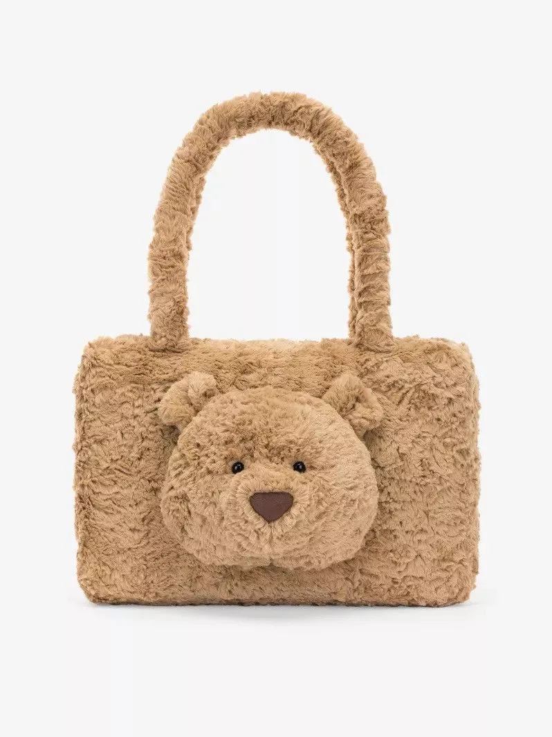 Other Tote Bags Other JELLYCAT Bartholomew Bear soft woven tote bag 24cm Multi