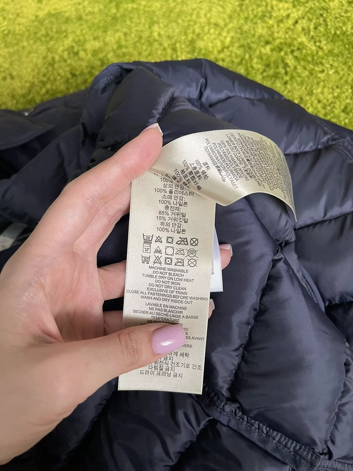 Burberry Down Jackets Burberry × Designer Burberry Brit belted down puffer jacket Blue Luxury