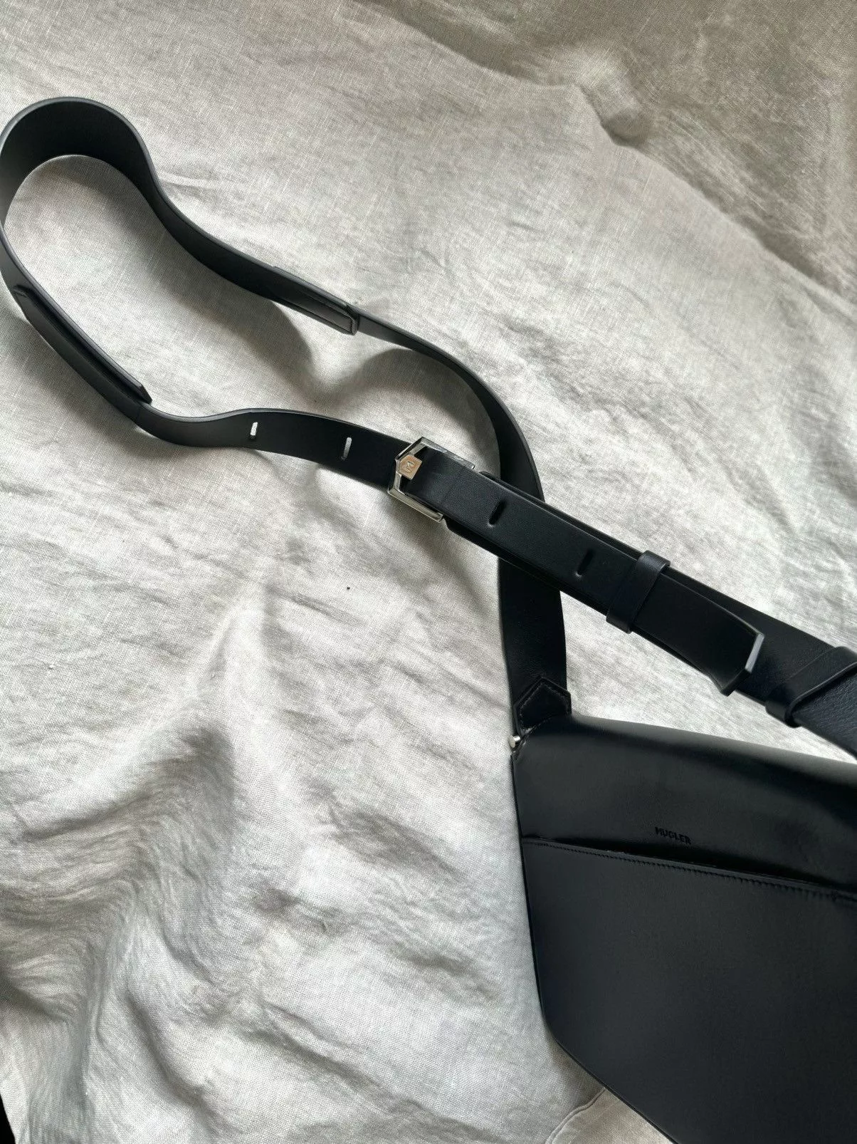 Mugler Shoulder Bags Mugler black leather bag