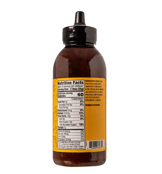 Apricot Squeeze BBQ Sauce  16 oz