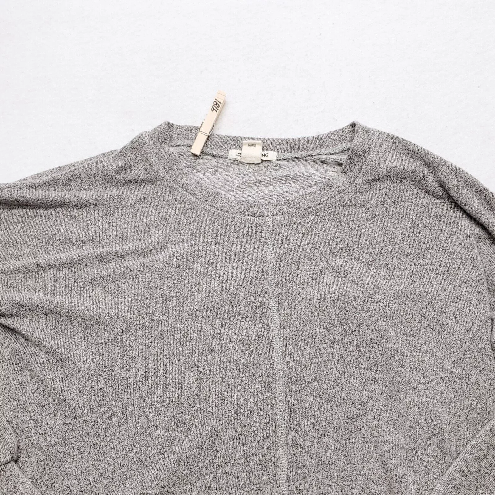 Billabong Jackets Billabong Long Sleeve Cotton Sweater Women Size Small S Gray