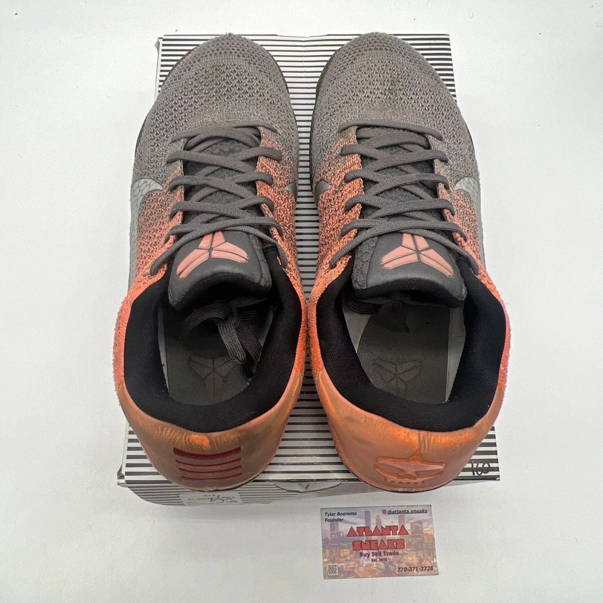 Nike Low Top Sneakers Nike Kobe 11 low Easter Gray