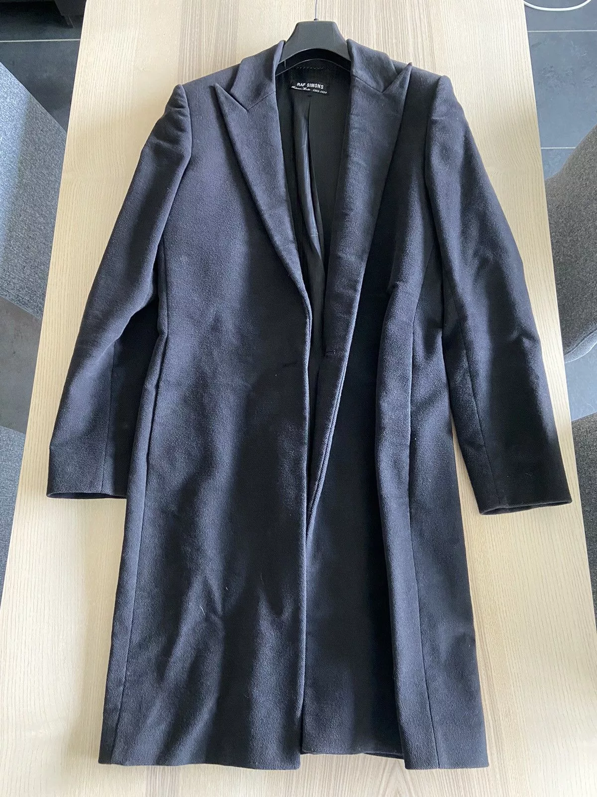 Raf Simons Vests Raf Simons A/W 1998-1999 Coat Black