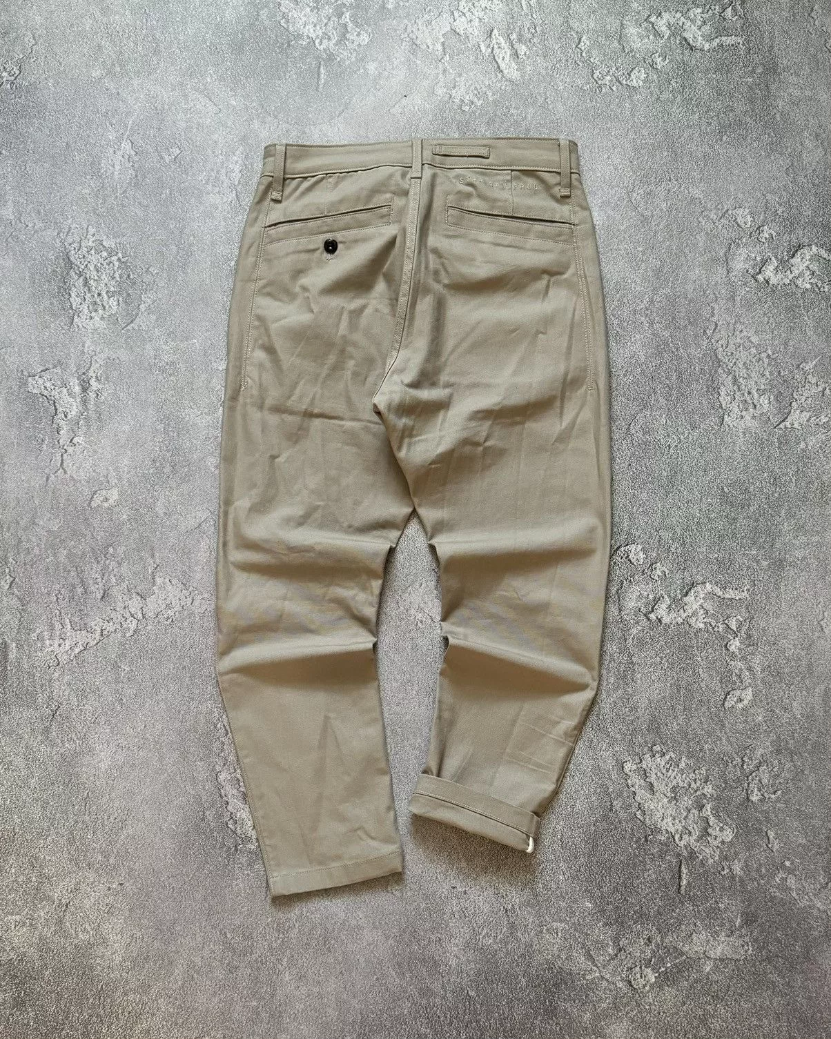 G-Star Casual Pants G-Star × Vintage G star raw 31/28 Bronson 2.0 slim chino pant trouser jean Beige Streetwear