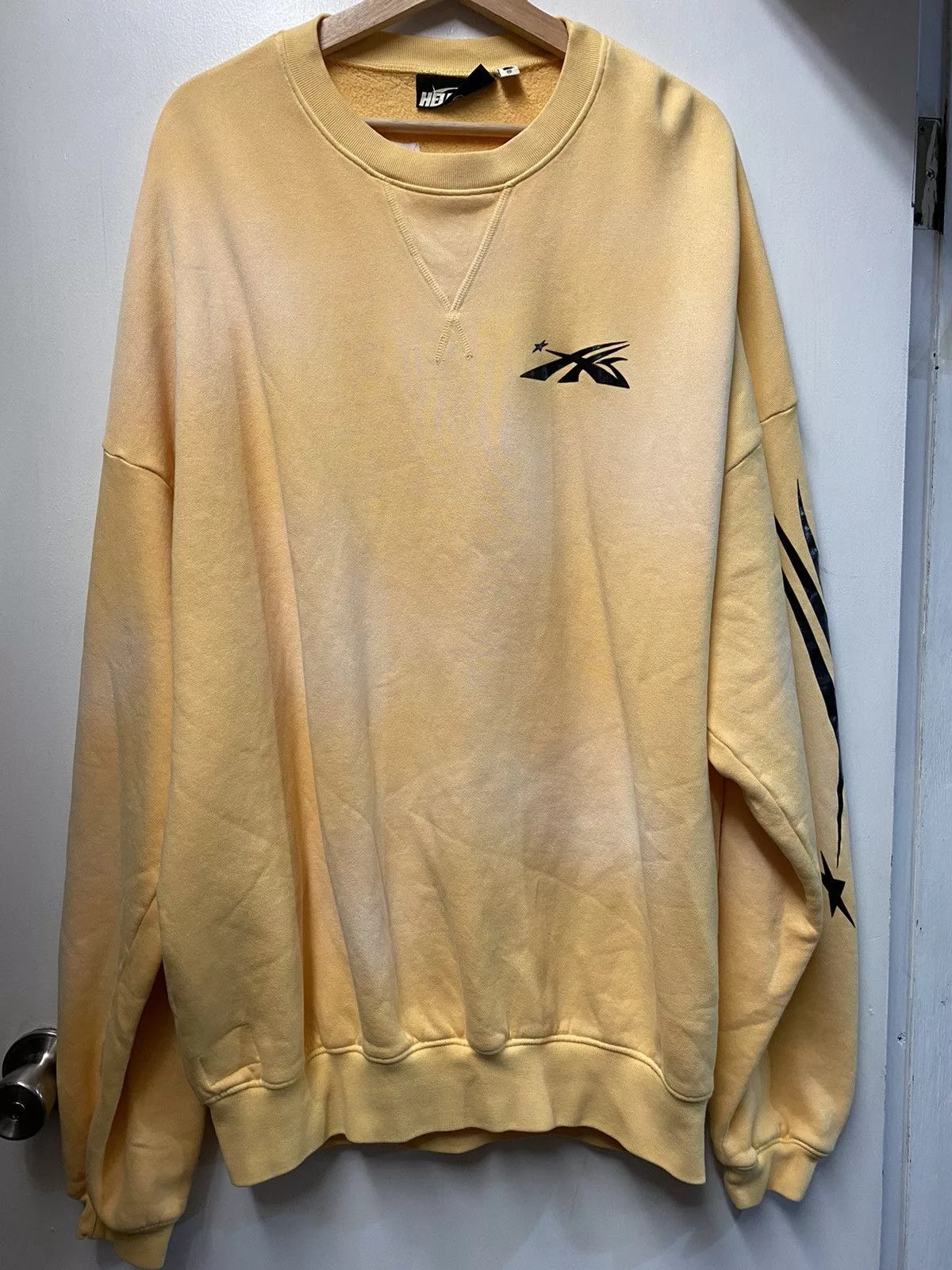 HELLSTAR Sweatshirts Hoodies Hellstar Sports Crewneck Yellow