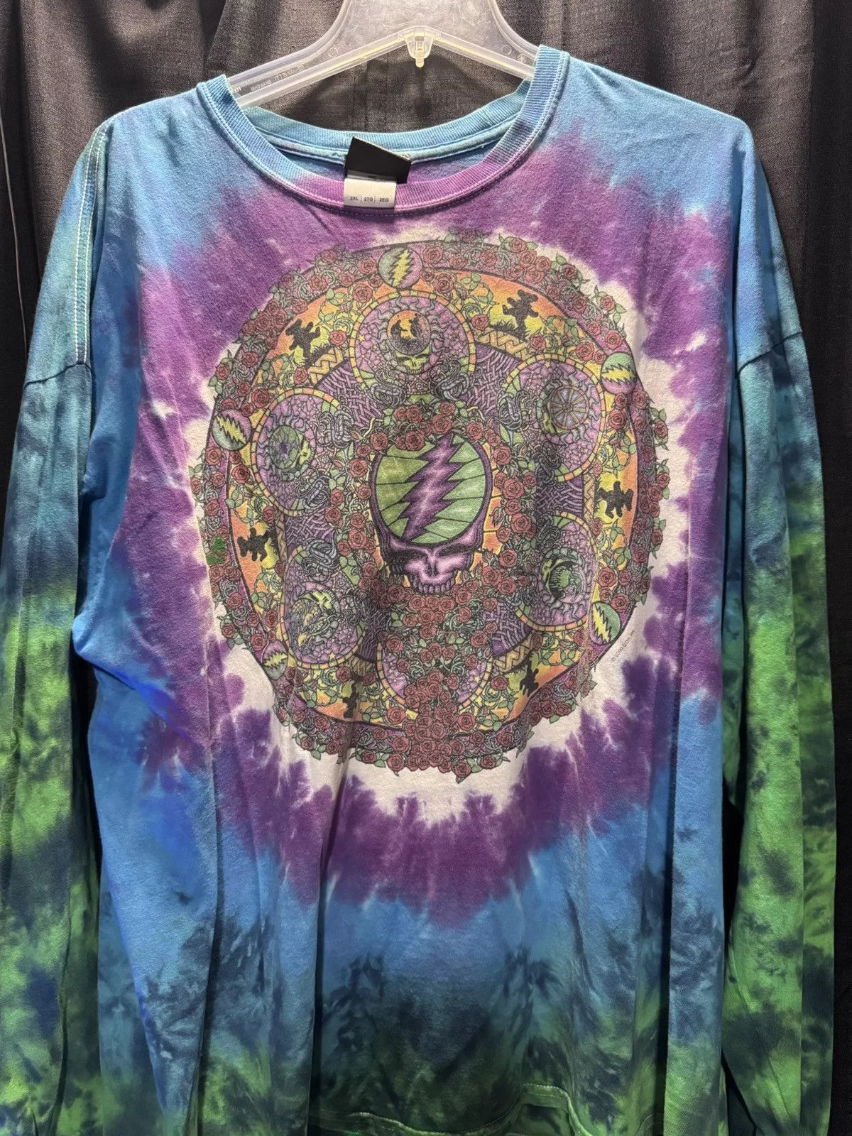 Grateful Dead Long Sleeve T Shirts Grateful Dead × Liquid Blue × Vintage Grateful Dead x Liquid Blue x Vintage long sleeve Green