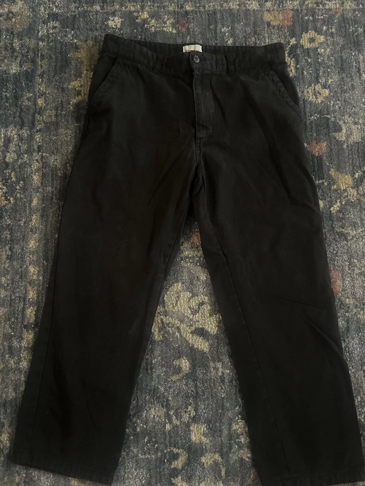 Rhythm Denim Rhythm Baggy black jeans