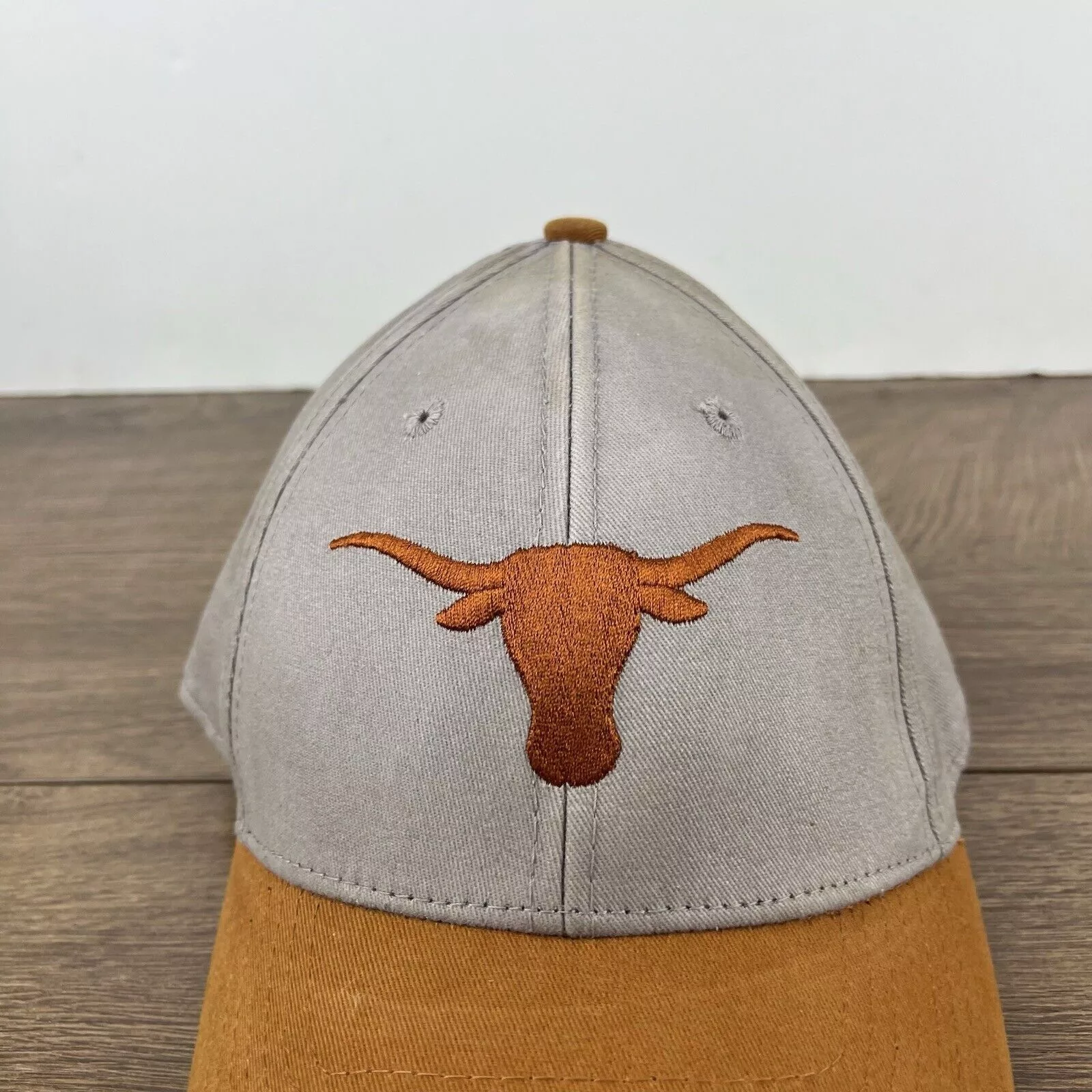 Other Hats Other Texas Longhorns Gray Orange Hat Gray Hat Adjustable Hat Gray